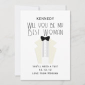 俺の女の最高のカードか 招待状 (正面)