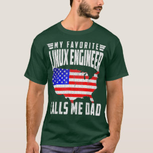 俺の好きなLinuxエンジニアが、俺をパパと呼ぶ 米国 Tシャツ