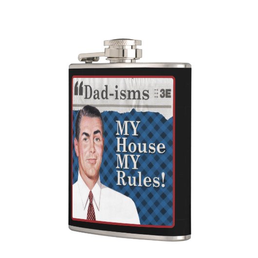 俺の家がルールだ！ フラスク (左)