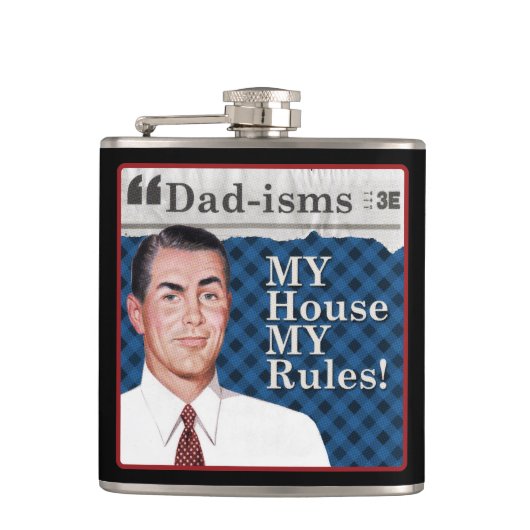 俺の家がルールだ！ フラスク (正面)