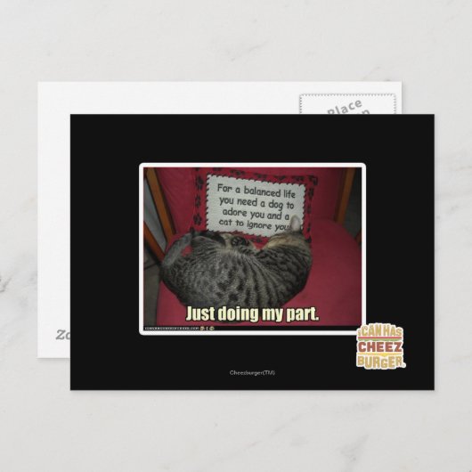 俺の役目を果たしただけだ。 ポストカード (正面/裏面)