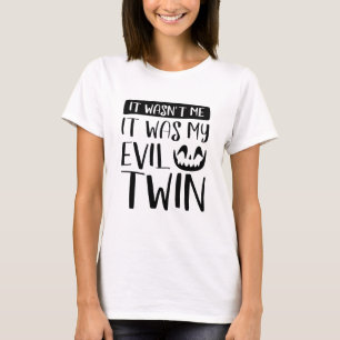 俺の悪い双子じゃなかった Tシャツ