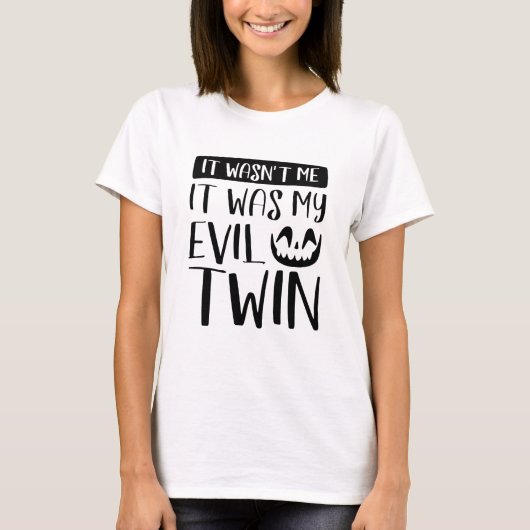 俺の悪い双子じゃなかった Tシャツ (正面)