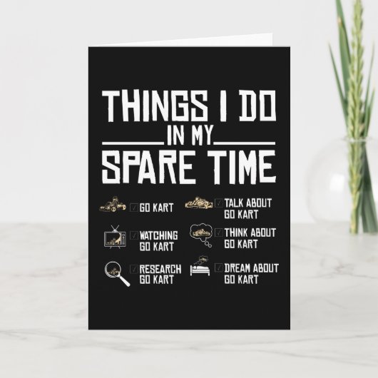 俺の暇な時にやることカートに入れ カード (正面)