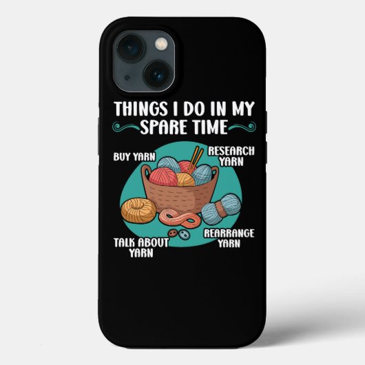 俺の暇な時にやることクロシェ・クロシェ・クロシェ・ヤ Case-Mate iPhoneケース (裏面)