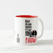 俺の枕じゃないってどういうこと？ ツートーンマグカップ (正面右)