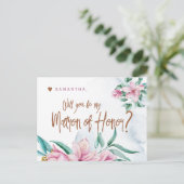 俺の栄誉の宝庫の花嫁付き添い師になってくれないか ポストカード (スタンド正面)