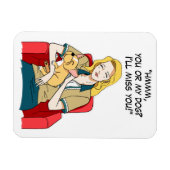 俺の犬か君か？ マグネット (横)