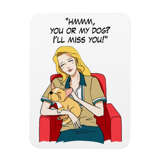 俺の犬か君か？ マグネット (縦)