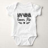 俺の矢谷は俺を愛してる ベビーボディスーツ (正面)