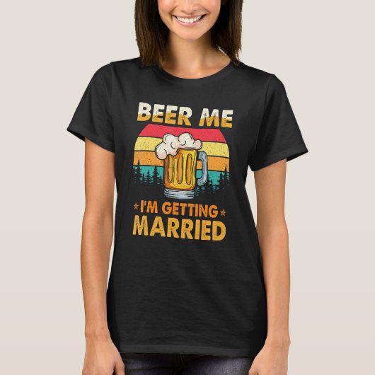 俺の結婚を祝って！　独身最後の夜 Tシャツ (正面)