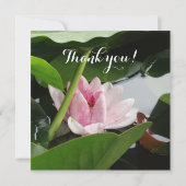 俺の花のカードかロータス 招待状 (裏面)