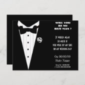 俺の花婿介添人か？俺の仲間達だ インビテーションポストカード (正面/裏面)