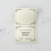 俺の花婿介添人か？俺の股間か 招待状 (内部)