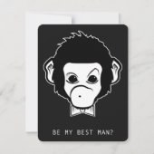 俺の花婿介添人の猿か 招待状 (正面)