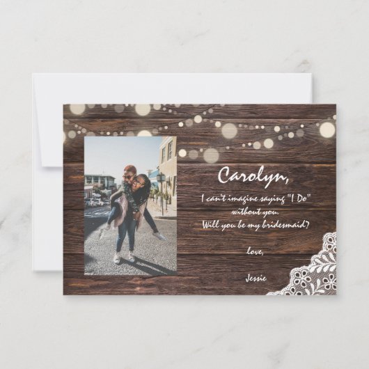 俺の花嫁になってくれるか？写真付き 招待状 (裏面)