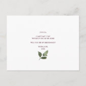 俺の花嫁のバーガンディフローラか ポストカード (裏面)