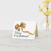 俺の花嫁のプロポーザルか カード (黄色い花)