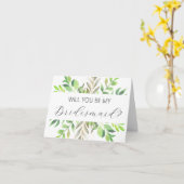 俺の花嫁のプロポーザルか カード (黄色い花)