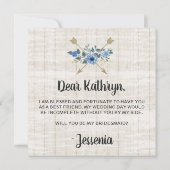 俺の花嫁のボホ素朴アローズか？ 招待状 (裏面)