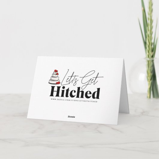 俺の花嫁のメイドか? |の結婚提案 カード (裏面)