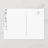 俺の花嫁のメイドか？ | シルバーダイヤモンド インビテーションポストカード (裏面)