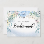 俺の花嫁のメイドか? |ブライドメイドカード 招待状 (正面)