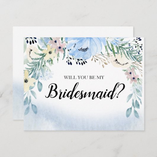 俺の花嫁のメイドか？ |ブライドメイドカード 招待状 (正面/裏面)