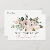 俺の花嫁のメイドか？ |ブライドメイドカード 招待状 (正面/裏面)