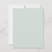 俺の花嫁のメイドか? |多肉性フローラ 招待状 (裏面)