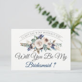 俺の花嫁のメイドか？ | Boho フローラル 招待状 (スタンド正面)