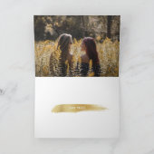 俺の花嫁の付き添いは?提案金ゴールド線 カード (内部)