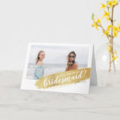 俺の花嫁の付き添いは?提案金ゴールド線 カード (黄色い花)