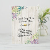 俺の花嫁の多肉質の木になれ素朴るか 招待状 (スタンド正面)