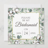 俺の花嫁の木綿素朴カードか? 招待状 (正面)