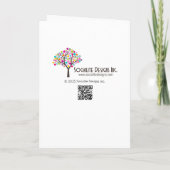 俺の花嫁の桃か? 招待状 (裏面)