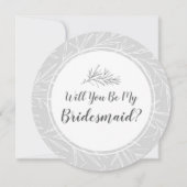 俺の花嫁の植物葉モダンか? 招待状 (正面)