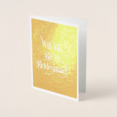 俺の花嫁の金箔カードか？ 箔カード (正面)