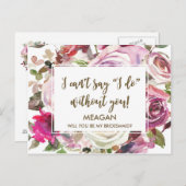 俺の花嫁カードかパーソナライズされた? インビテーションポストカード (正面/裏面)