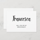 俺の花嫁カードか？ サンキューカード (正面/裏面)