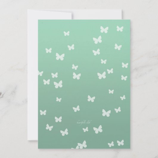 俺の花嫁カードか？ 招待状 (裏面)