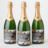 俺の花嫁フローラかモダンら スパークリングワインラベル (ボトル)