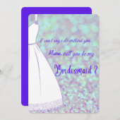 俺の花嫁メイド・オブ・オーナー（花嫁付き添い人）か 招待状 (正面/裏面)