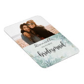 俺の花嫁付きセージ緑の磁石か？ マグネット (右側)