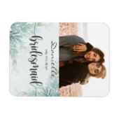 俺の花嫁付きセージ緑の磁石か？ マグネット (横)