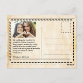 俺の花嫁入り支部新聞に素朴なる ポストカード (裏面)