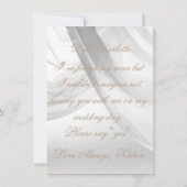 俺の花嫁招待状か 招待状 (裏面)