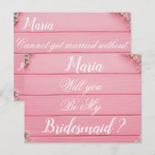 俺の花嫁結婚式招待状か インビテーションポストカード (正面/裏面)