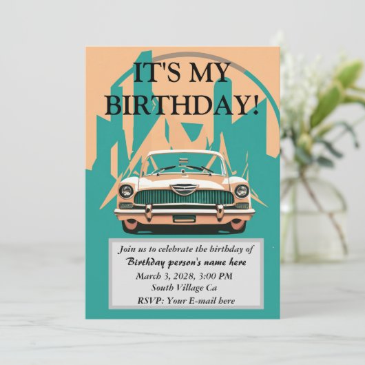 俺の誕生日だ! 招待状 (スタンド正面)