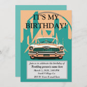 俺の誕生日だ! 招待状 (正面/裏面)